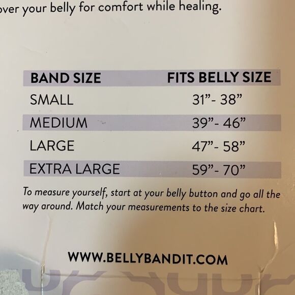 Belly Bandit Size Medium black maternity support belt with hot/cold gel pack - Picture 8 of 8